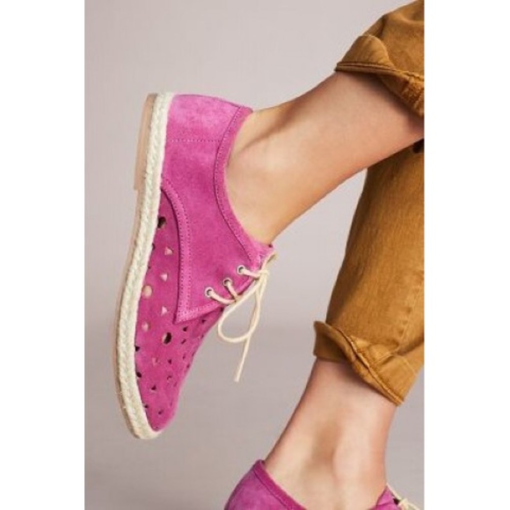 🆕NWT Seychelles Perforated Espadrille Flats